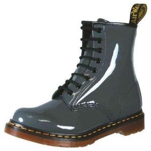 Dr. Martens 1460 8-Eye Boot, Gray, size 8, Combat